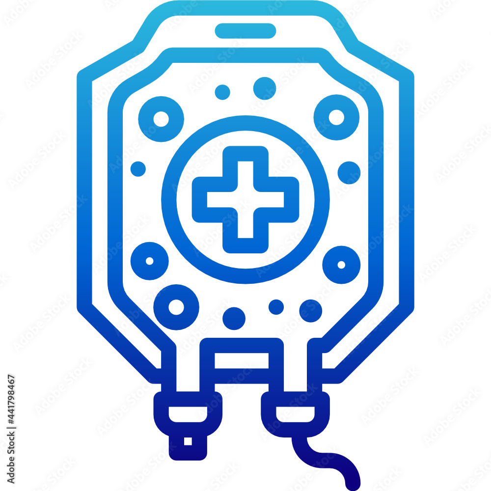 Transfusion gradient icon Transfusion gradient icon