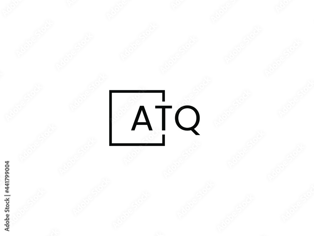 ATQ Letter Initial Logo Design Vector Illustration ATQ Letter Initial Logo Design Vector Illustration