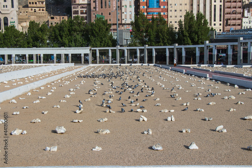 Photography Jannat al-Mualla is Muslim graveyard in Mecca, Saudi Arabia