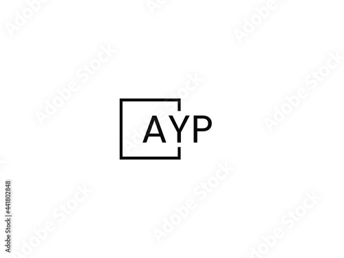 AYP Letter Initial Logo Design Vector Illustration