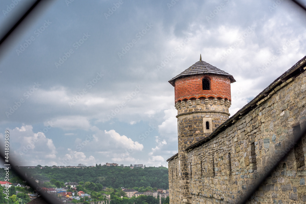 old castle on the hill