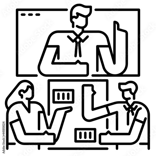 teleconference icon