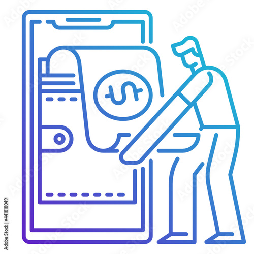 wallet E-commerce icon