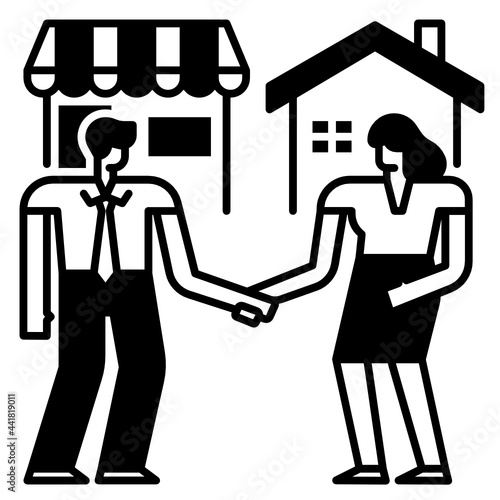 b2c E-commerce icon