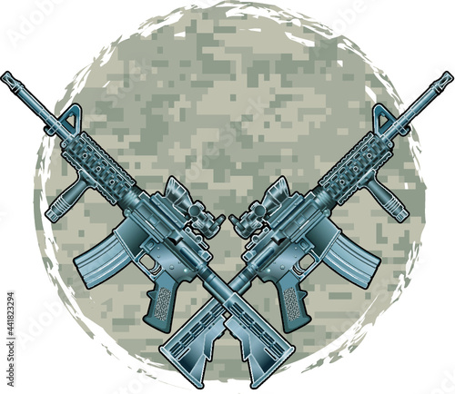vector military emblem