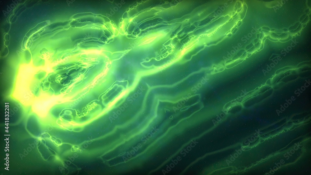 Obraz premium Abstract Science Colorful Pattern Background