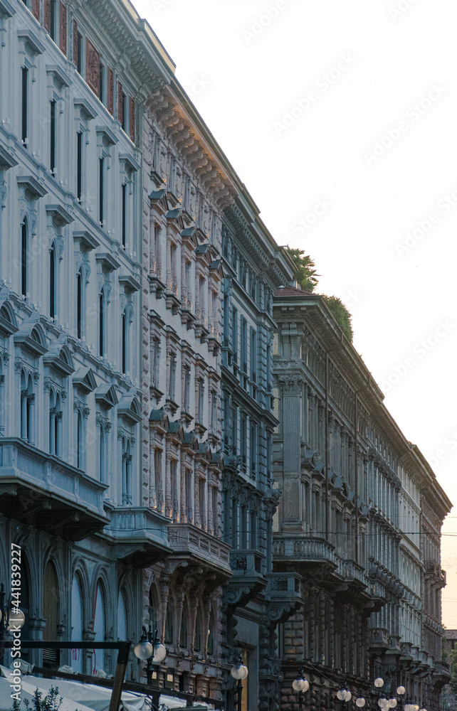 historic building in the center of Milan