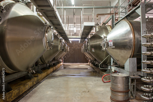 industrial interior of a factory