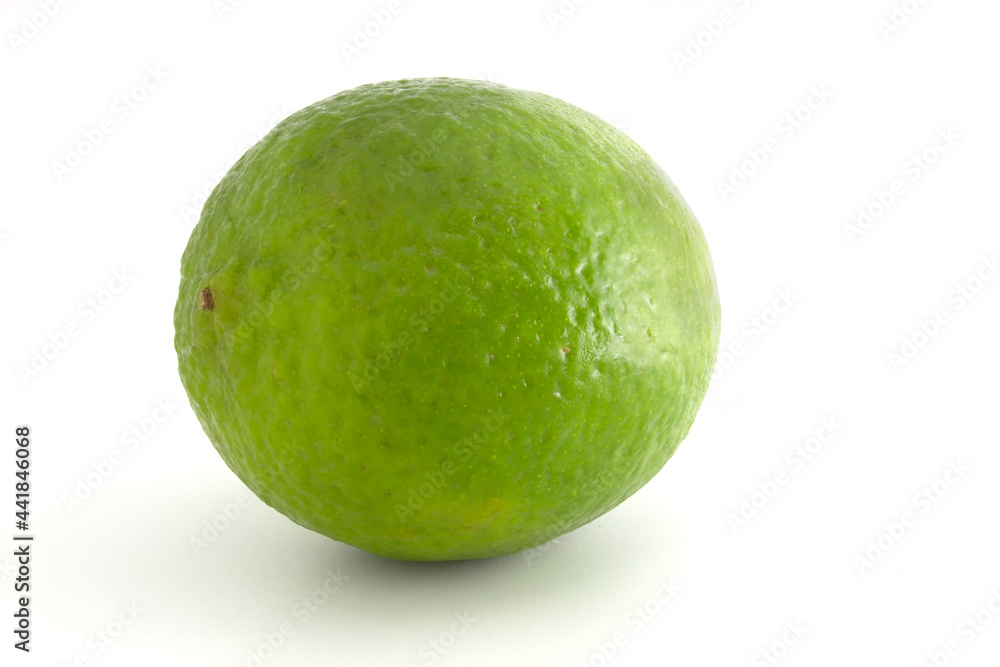 Lime on a white background, isolated citrus for quick selection. Lime on a white background, isolated citrus for quick selection.