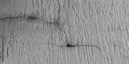 Cracked wall grunge background. Dust overlay distress texture. Dirty design element. Vector texture. Ideal to create grungy effect