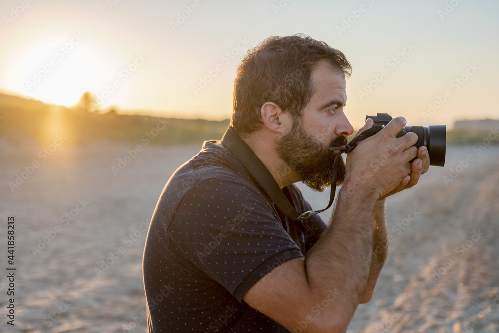 Obraz premium photographer man