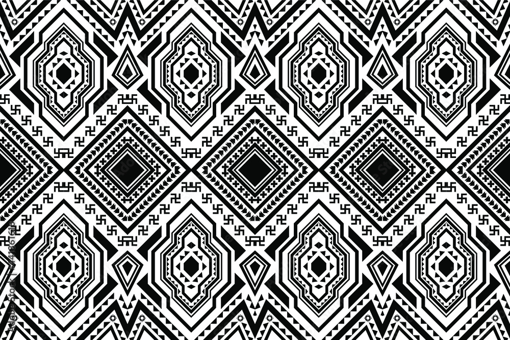 geometric used to make a ethnic pattern fabrics geometric used to make a ethnic pattern fabrics
