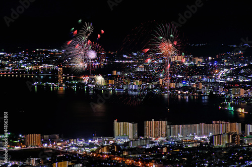 Wallpaper Mural びわ湖大花火大会 Torontodigital.ca