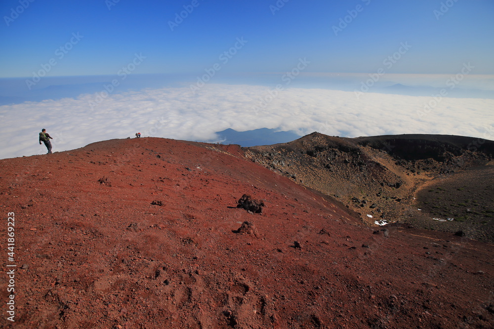Mt.Iwate, in autumn, fine weather秋晴れの岩手山登山 Mt.Iwate, in autumn, fine weather秋晴れの岩手山登山