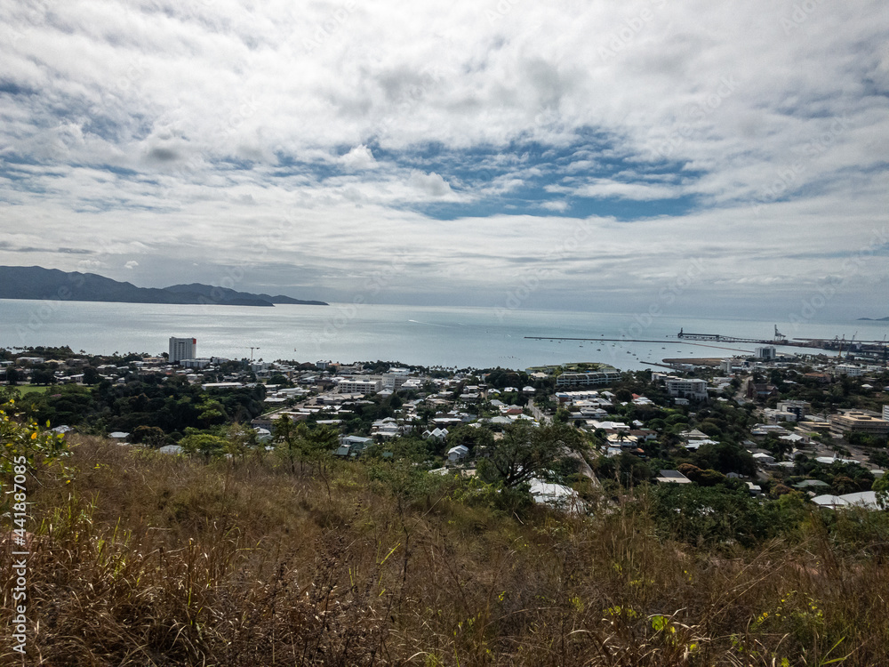 view of Townsville Australia castle hill lookout 