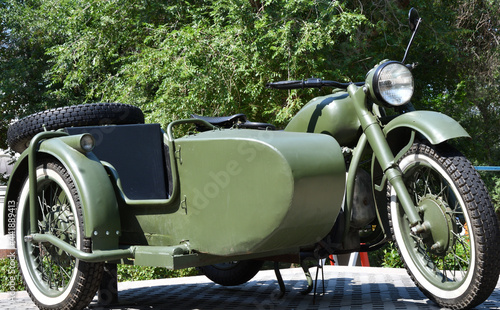 Details of the military motorcycle that was used in world war II 