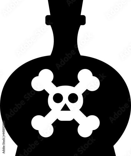poison glyph icon