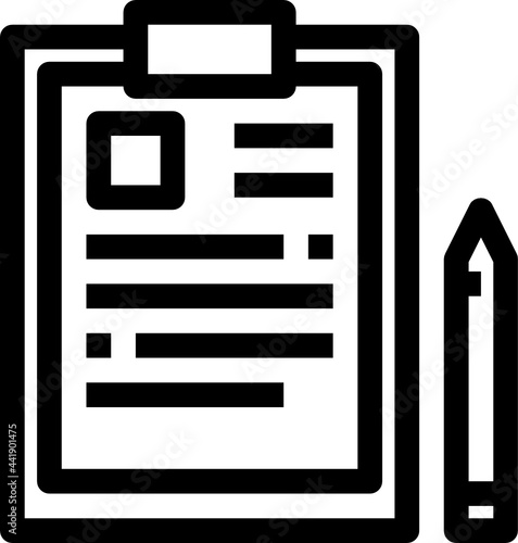medical history outline icon