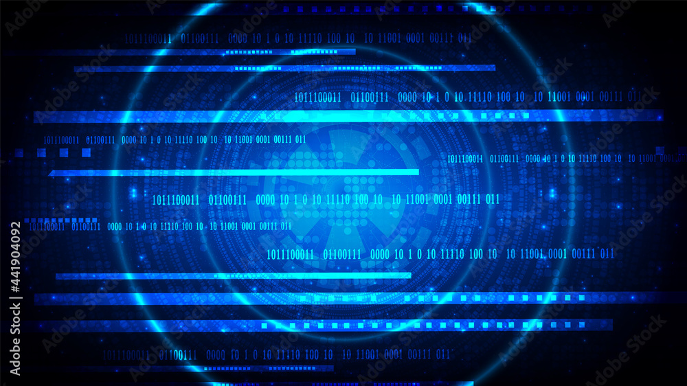 Circuit technology background with hi-tech digital