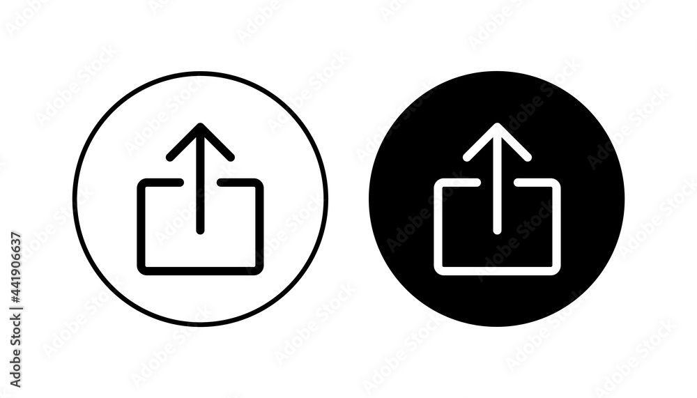 Share icon set. Sharing vector icon Share icon set. Sharing vector icon