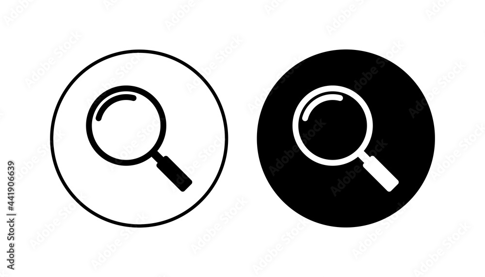 Search icon set. search magnifying glass icon Search icon set. search magnifying glass icon