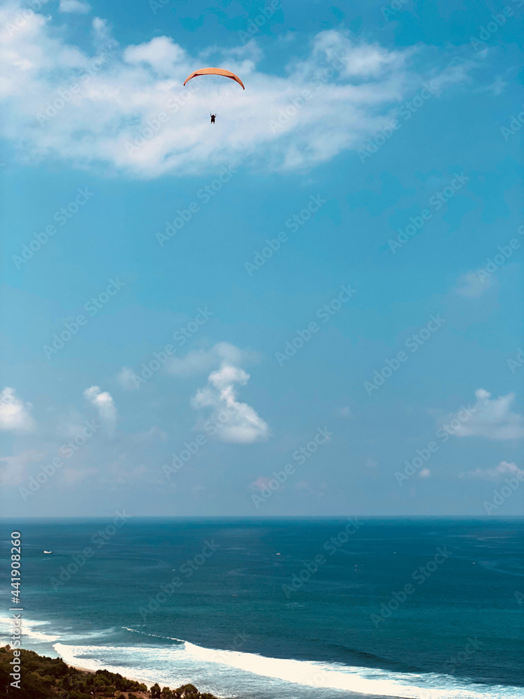 Distant remote island paradise with exotic colors. Distant remote island paradise with exotic colors.