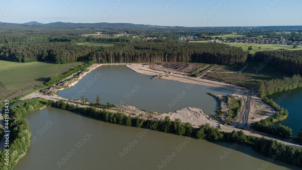 Naklejka premium Lake Klausensee