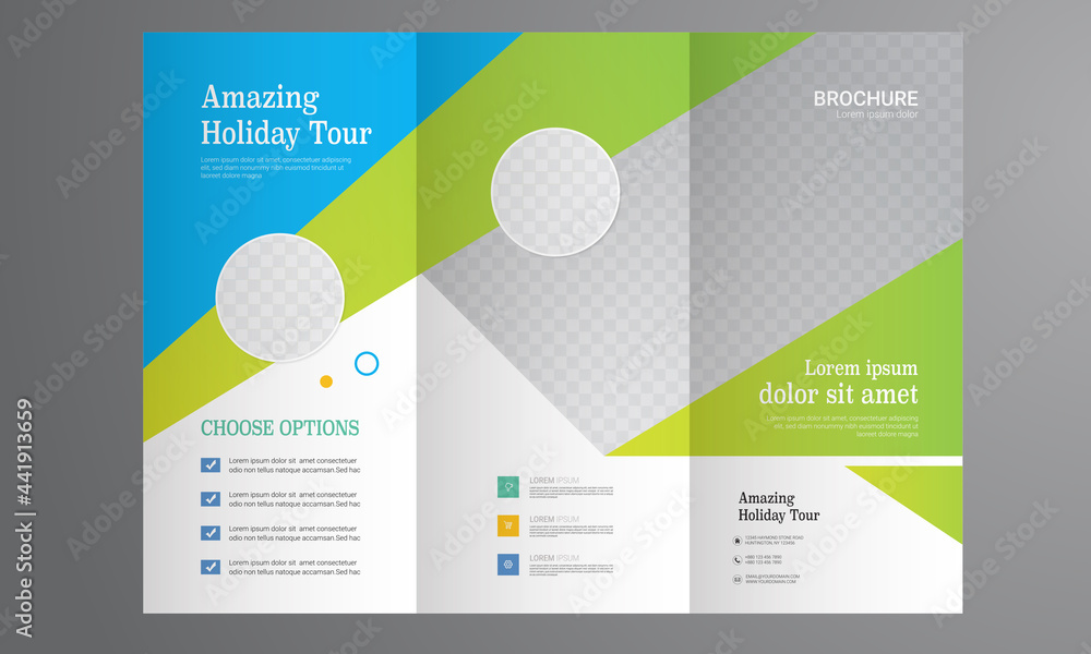 Trifold Brochure Layout Trifold Brochure Layout