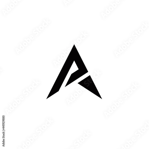 p a pa ap initial logo design vector template