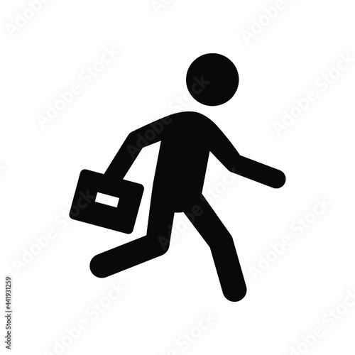 Go to work icon