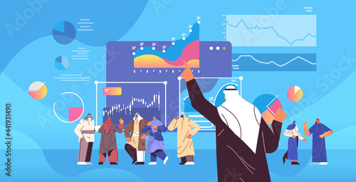 businesswoman making financial presentation analyzing charts and graphs data analysis planning company strategy