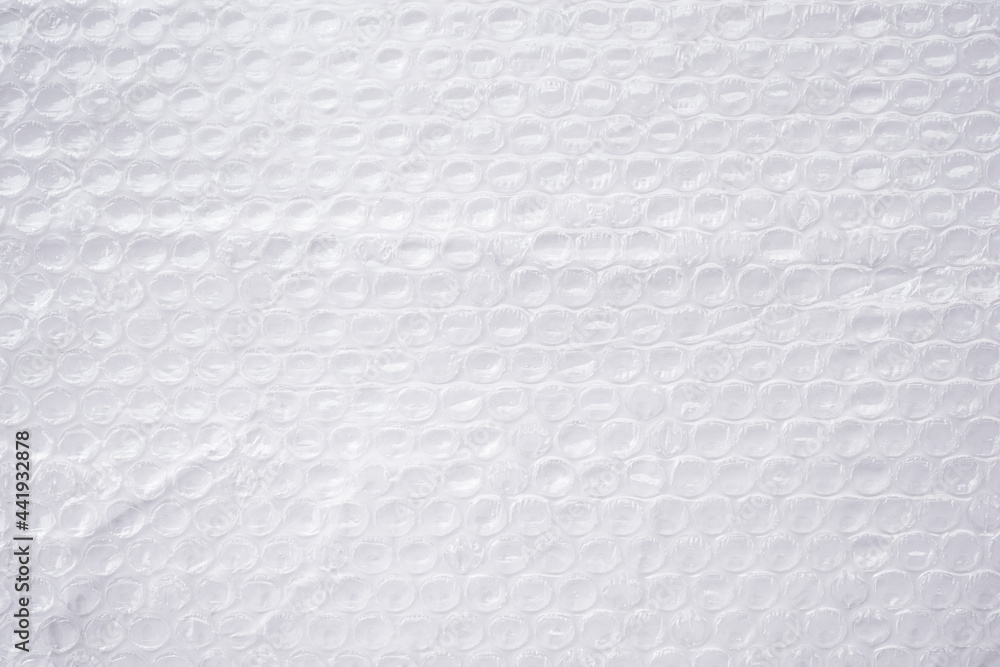Fototapeta premium white plastic bubble wrap texture can be use as background