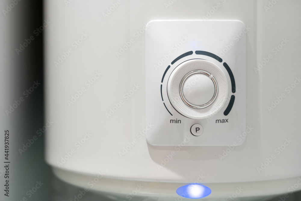 Boiler control knob for water temperature setting Boiler control knob for water temperature setting