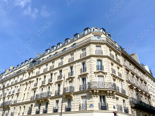 Immeuble résidentiel bourgeois à Paris © Atlantis