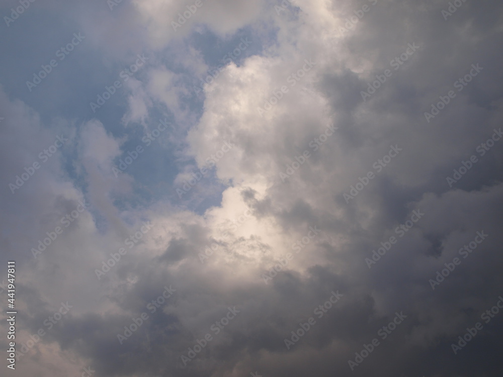 Fototapeta premium Ciel tourmenté avant l'orage