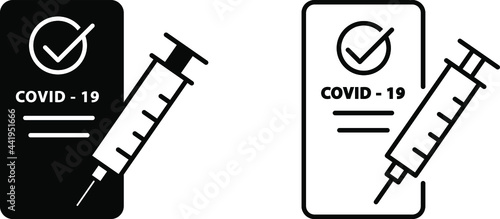 vaccine  passport  app icon