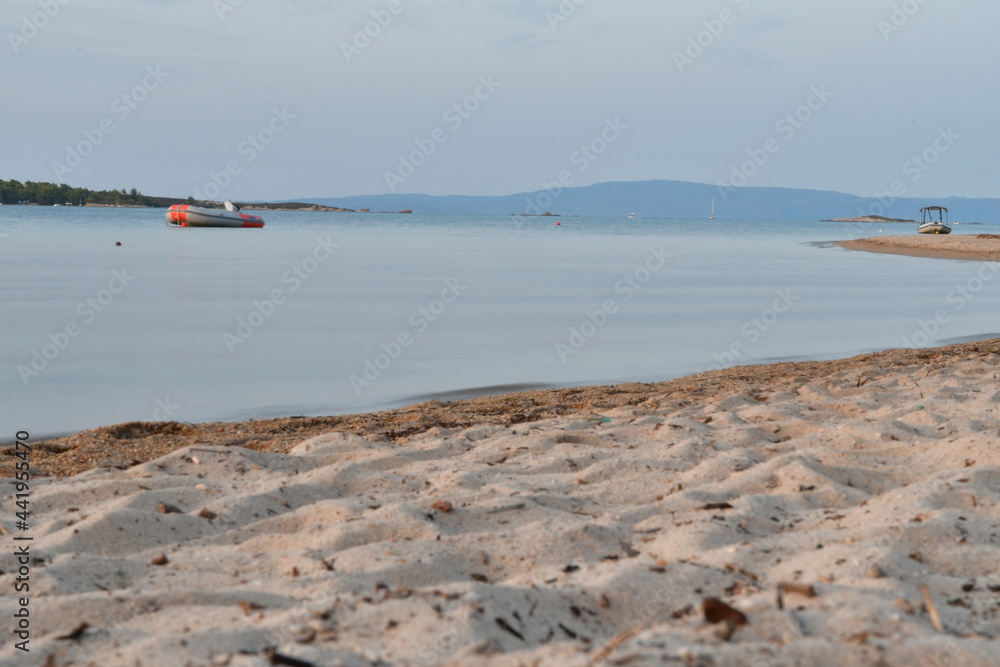 boat on the beach