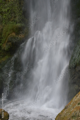waterfall in the mountains © enes