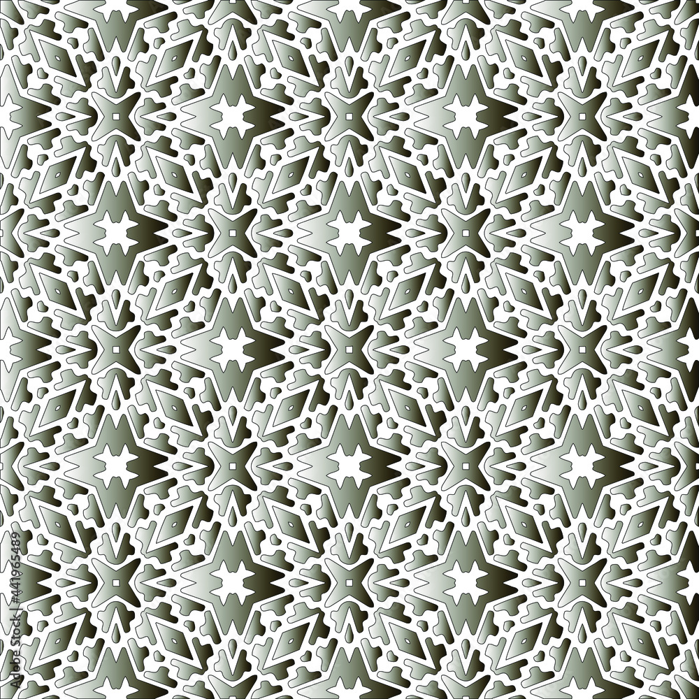 Silver metallic gradient with repeat Pattern . Abstract metallic background Silver metallic gradient with repeat Pattern . Abstract metallic background