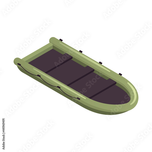 Rubber Boat Icon
