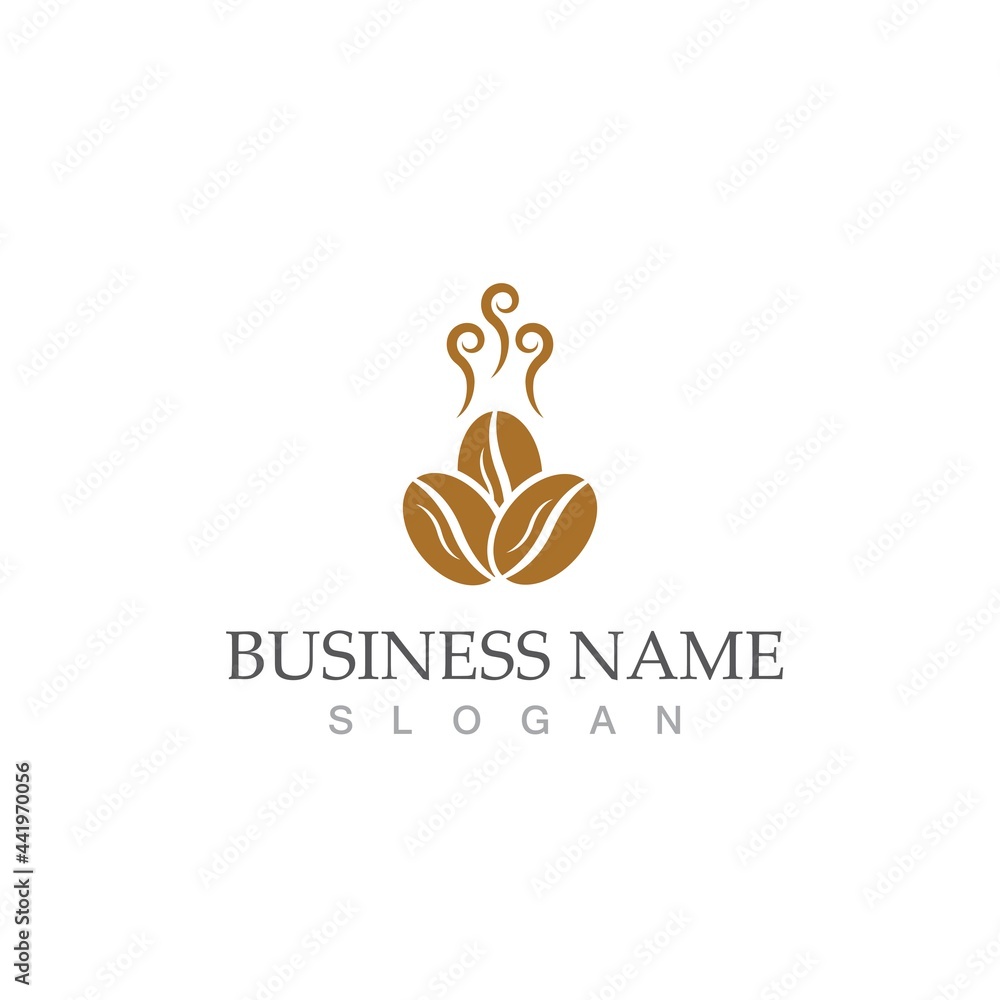 coffee bean icon vector coffee bean icon vector