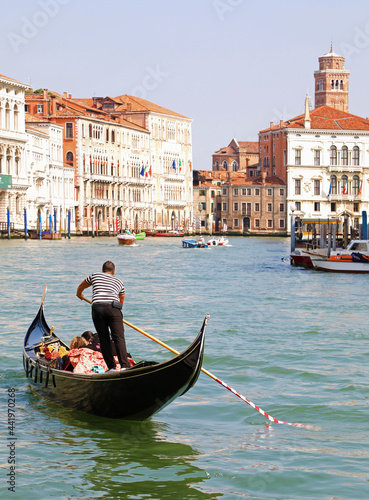 Gondola in Canal Grande, Venice
