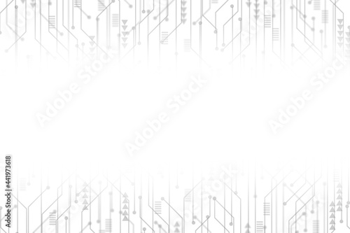 Communication and engineering digital white abstract background © Milovan Zrnic
