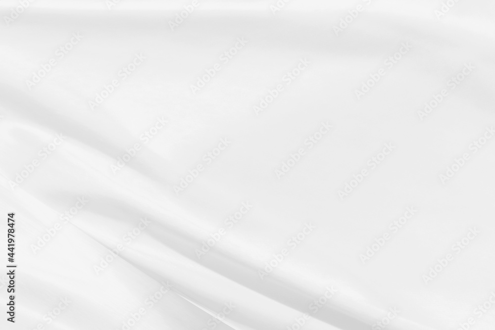 soft fabric white elegrance silk abstract smooth curve shape decorative fashion textile background