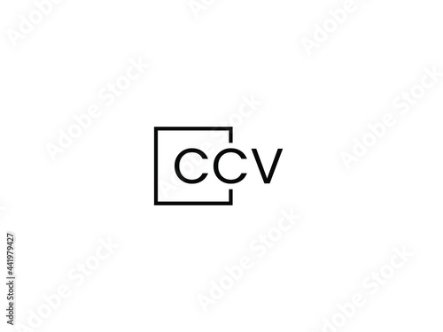 CCV Letter Initial Logo Design Vector Illustration