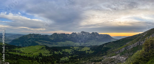 Churfirsten Schweiz im Sommer