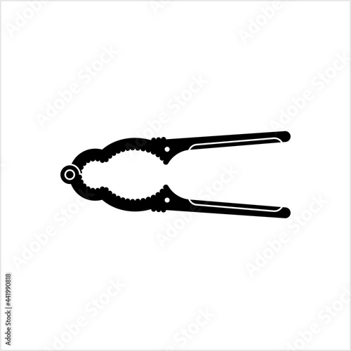 Nut Cracker Icon, Nut Shell Cracking Tool