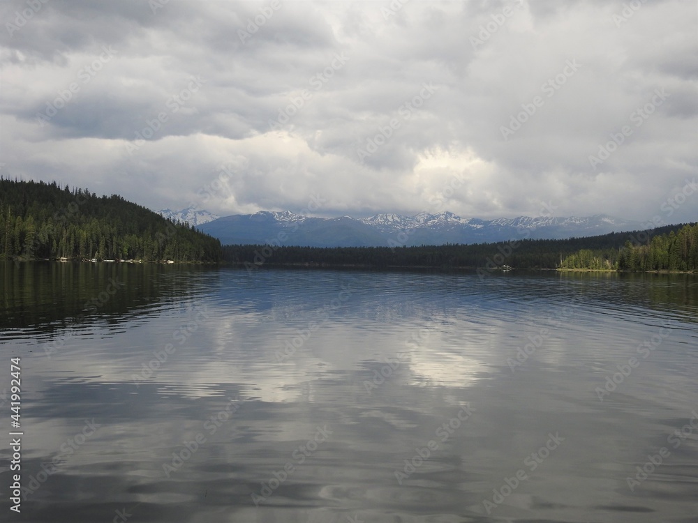 Holiday Lake, Montana Reflection
