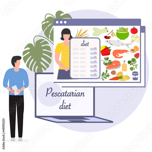 People Online Pescatarian Diet Vegetarian Healthy