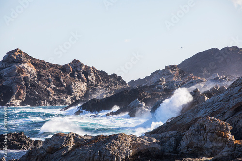 Winter landscape in Cap de Creus Nature Park, Spain